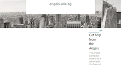 Desktop Screenshot of angels.alle.bg